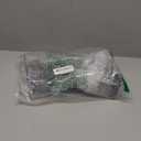 EZYDECOR Shelf Bracket 8 Inch Black Shelf Brackets Wall Mounted Industrial Shelving Brackets Metal Shelf Support with Lip (6 Pack)