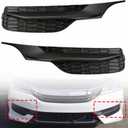 munirater 2-Pack Front Bumper Fog Light Cover Left and Right Side Replacement for Accord 2016-2017