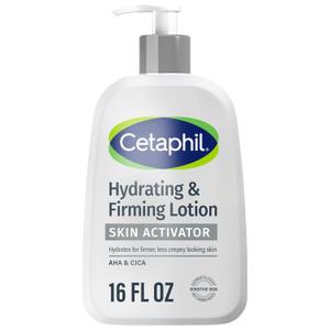 Cetaphil Skin Activator Hydrating & Firming Body Lotion 16oz, Mandelic Acid (AHA) and Centella Asiatica (CICA) Body Moisturizer, Hydrates and Firms Aging Skin, Anti-Aging Body Skincare