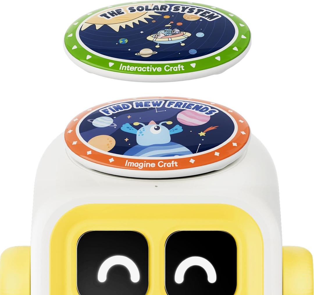 Space & City Explorers Story Cards – Imagine Craft & Interactive Craft 2-Pack, 57 Tales with Custom Names & Solar System Quizzes, Screen-Free Learning Fun for Kids, Bedtime(No Player), 6.7" x 4" x 0.75"
