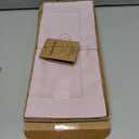 Solino Home Linen Lilac Table Runner 72 Inches Long - 100% Pure Linen Hemstitch Table Runner 14 x 72 Inch for Dresser, Dining, Spring, Summer - Classic Hemstitch