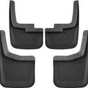 Tecoom Mud Flaps Splash Guards Compatible with 2015-2020 Ford F150 with Wheel Lip Molding Front and Rear 4pcs Set ABS Molded