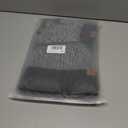 Winter Hats Scarf Set for Men Touchscreen Gloves Warm Knit Beanie Hat Scarves with Fleece Lined Cap (Black)