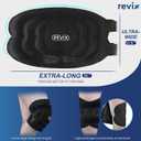 REVIX 20" XXXL Large Gel Ice Pack for Knee, Knee Ice Pack Wrap Around Entire Knee for Post-Workout Recovery, Ease Knee Discomfort and Fatigue, Promote Flexibility and Mobility, 2 Packs