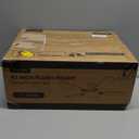 Passky Ceiling Fans with Lights, 52 inch Flush Mount Ceiling fan with Remote Control, Low Profile Ceiling Fan for Bedroom, Farmhouse, Reversible, 3CCT, Dimmable, Noiseless DC Motor, Black