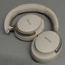 Picun NC60 Hybrid Active Noise Cancelling Headphones, Foldable Wireless Over Ear Bluetooth 5.4 Headphones, 80H Playtime, Transparency Mode, Stereo Bass, Custom EQ via App for Travel Home Khaki White