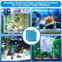 16 PCS Aquarium Filter Cartridge Compatiable with Aqua-Tech Filters (EZ-Change #3) Fish Tank Filter Cartridge Compatiable with Aqua-Tech 20-40 & 30-60 Power Filter