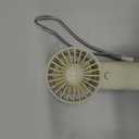 Lily Brown Handheld Fan Portable 1.5V AAA Operated Small Fan for Outdoor Travel Office Women Camping Travelling Operated