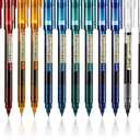 Frienda 12 Pieces Rolling Ball Pens 0.5 mm Japanese Quick Drying Fine Point Pens Liquid Ink Smooth Writing for Office Student Back to School Supplies(Chic Colors)