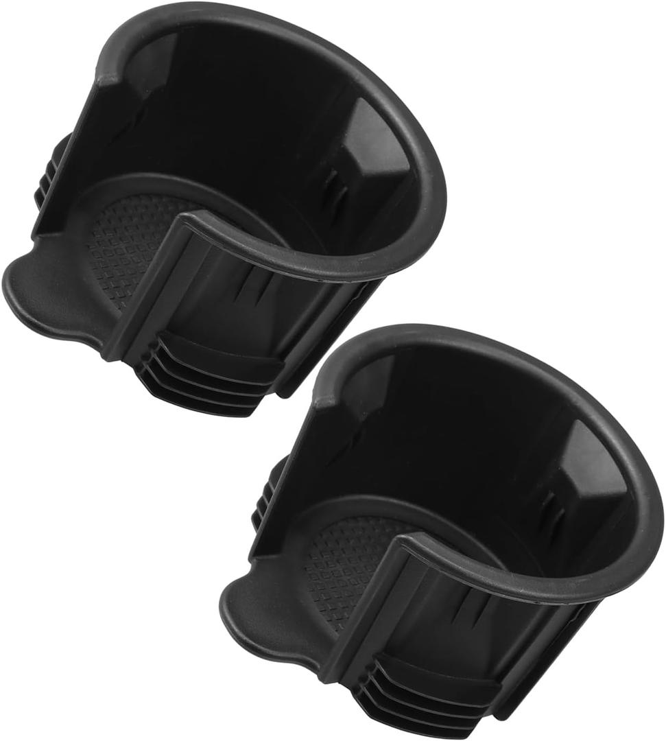 Front Central Console Cup Holder Insert Replaces LR021330 LR087454 Fit for Land Rover Discovery Sport for Range LR2 LR4 LR3 for Car Drinks Bottles Auto Accessories