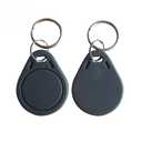 RFID Hotel Key Fob, 50 Pcs Pack, Can be Re-Writable Multiple Times. Works only with SAFLOK, KABA, ONITY, Miwa, ILCO, SECURELOX and RC522, PN532 Readers. 13.56 Mhz Frequency., Black