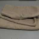 Fitable Linen Textured Tablecloths 2 Pack, Faux Burlap Rectangle Table Clothes for 6 Foot Tables, Rustic Table Covers for Buffet, Banquet, Kitchen Dining, Party, Farmhouse (Nature, 54 x 108 Inch)