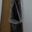 AcuRite Digital Vertical Weather Forecaster with Indoor/Outdoor Temperature, Humidity, and Date and Time (01121M), BLACK (Reverse Color)