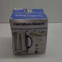 Hamilton Beach 1.7 Liter Temperature Control Electric Kettle, Water Boiler & Heater, Fast Boiling 1500 Watts, BPA Free, Cordless, Auto-Shutoff and Boil-Dry Protection, Stainless Steel (41020R) (1.8 Quarts)