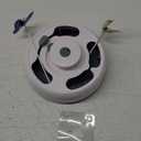 Cat Toys 3 in1 Automatic Interactive Kitten Toy, Moving Ambush Mouse, Fluttering Butterfly, Track Balls, USB Powered, Indoor Exercise Kicker, Mouse Catching Game (Bright White)