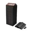 VEVOR Dance Floor Tiles, 12.4 x 12.4 in 52 Piece Interlocking Dance Flooring, Portable Dance Practice Floor with Cushioned Base (Oak Wood Grain, 52 sq. ft/Box)