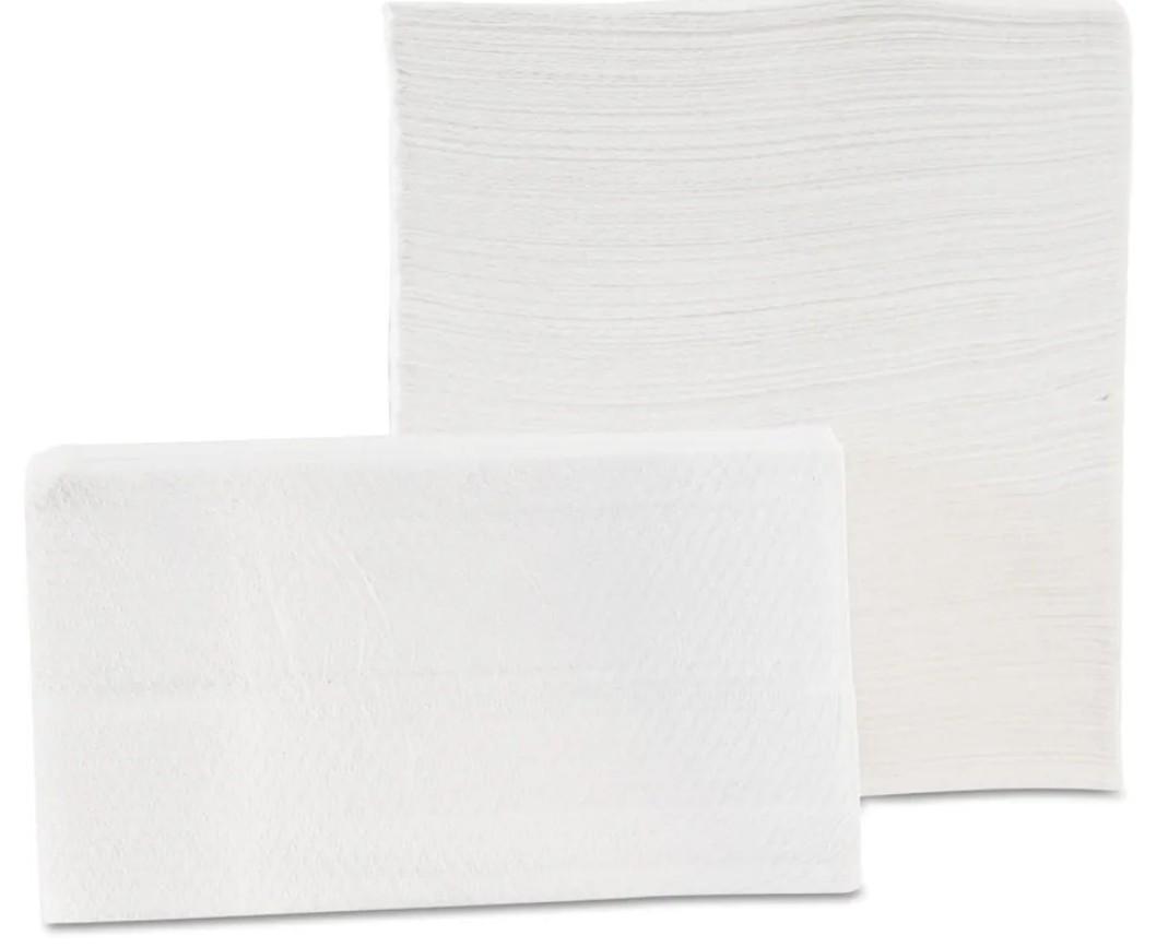 Morcon Tall Fold Napkin, White, Case of 1000