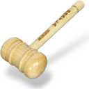 Cricket Bat Mallet - Pro Cricket Bats Wooden Mallet Hammer, Long Handle Knocking Mallet Bat Hammer, Wooden Mallet