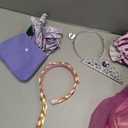 Princess Dress for Girls Princess Dress Up Costume Birthday Party Halloween Cosplay Costume with Accessories (3-4 Years, Purple)