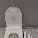 Sosh Auto Open Lid Bidet Seat, Smart Max Electric Toilet Seat with Instant Warm Water, Dryer, Front and Rear Wash, Remote Control, Self-Cleaning Nozzle, Eco Mode