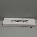 Bisenkud 4 FT Carpet Rake for Pet Hair - Dual Cleaning Way for Efficient Pet Hair Removal on Carpets, Sofas, and Car Seats