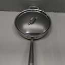 All-Clad D3 Stainless Steel 4 Quart Saute Pan With Lid- Made in the USA- The Original Bonded Professional Cookware- Oven Safe & Induction Compatible