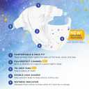 Amazon Brand - Mama Bear Overnight Baby Diapers with Leak Protection, Fragrance-Free, Size 4, 74 Count, Nighttime Protection, Leakproof with Leak Guards