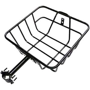 Bike Rear Basket Bicycle Basket Large Capacity Heavy Duty Bicycle Cargo Rack Cycling Rack Basket for Most Rear Bike Racks Biking Hiking