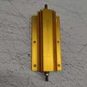 Aluminum Resistor, 200W 4R 4Ohm High Power Resistor with Screw Holes Industrial Eletrical Supplies 100 X 52 X 29mm