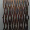 VANZACK Expandable Wooden Trellis Fence Panel Weather-Resistant Outdoor Lattice for Climbing Plants Cedar Frame for Gardens Patios and Balconies, Pack Of 2