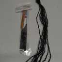 DAIXI Handmade Interlocking Sisterlocks Curly Tips 100% Real Human Hair Permanent Micro Locs Extensions Natural Looking Soft Dreadlocks Can Be Bleached and Dyed.(1B - 0.2cm, 14 Inch 10 Strands)