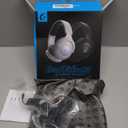 Wireless Gaming Headset for PS5/PS4,PC,Switch,Mac, 2.4GHz Gaming Headset with Mic, 45H Battery, Surround Sound, Noise Cancelling Over Ear Headphones Bluetooth 5.3, for Xbox Needs 3.5mm Cable - White