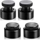 4 Pcs Adjustable Screw Jack, 0.79"-1.18" Range, Steel Mini Screw Machinist Jack Stand with 1 Ton Capacity, for Furniture Leveling, Large Machine Support, Workshop