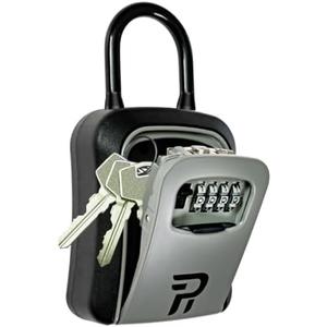 Key Lock Box for Outside - Realtor Lockbox for House Keys Outdoor - Combination Key Hiders to Hide a Key Safe Storage