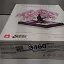 Wise Block Cherry Blossom Tree Building Block Set for Adult 900 Pcs Artificial Bonsai Tree Plants for Home Decor, Adult Ages 18