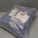 5x3.3 ft Tibetan Tiger Area Rug Tufted High Pile XLarge Indoor Machine Washable Carpet with Nonslip TPR Backing - Bedroom, Bathroom, Living & Dining Room Home Dcor, Blue