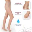 Hanes Silk Reflections Pantyhose Silky Sheer- Control Top- Reinforced Toe (Travel Buff)