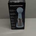 OVENTE Classic Milkshake Maker Machine with 2 Speed Setting, Safety Lock & 15.2 Ounce Stainless Steel Mixing Cup & Rod, Electric Drink Mixer Ideal for Malted Milk, Protein Shakes & More, Blue MS2070BL