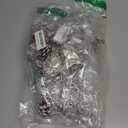 Whaline 25Pcs Christmas Natural Pine Cones Bulk Rustic Snow Pinecones with String Pine Cone Pendant Winter Holiday Hanging Ornament for Xmas Tree Gift Tag Party Decoration, 1.6-2 Inch