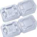 ToToT 14pcs Universal CPU Protection Box 5.5x6.5cm Computer CPU Case Tray Flip Top Container LGA1150 / 1151/1155/1156 i3 i5 i7 CPU Intel Protector Cover