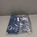 NICETOWN Morrocan Blue Room Darkening Curtains 84 Inches Long 2 Panels for Living Room, Bedroom, Nursery Summer Thermal Insulated Blackout Drapes Grommet Noise Reducing Window Curtains, W40