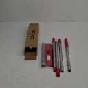 DSV Standard Window Squeegee, 2-in-1 Window Cleaner with 55" Extension Poles, Window Washing Kit, Glass Door Cleaner, Multi-Use Car Windshield Cleaning Tool with Long Handle for High Outdoor Windows