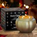 Scented Candles for Home Decoration - Aromatherapy Candles - Pumpkin Shaped - Cranberry Pumpkin | Thanksgiving Candle Gift Natural Soy Wax Candles