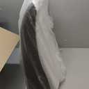 Sweetcrispy Wedge Pillow, Body Pillow for Sleep Apnea, Neck Pain Relief, Post Surgery, Sleeping Comfort, Acid Reflux, Heartburn, Back Pain Relief and Snoring, 7.5Inch White& Grey