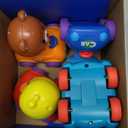 Press to Go Car Toddlers Toys for 1-3, Push Go Animal Racing Car Set 4 Pack, Baby Infant Playing Vehicle Toys 6-12-18 Months, Birthday Gifts for 1-2 3-4 Years Old Boys Girls