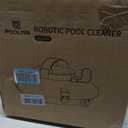 PoolMr Cordless Robotic Pool Cleaner - Above Ground Pool Vacuum - 15Kpa Strong Suction, 52 Ft/Min Speed, Dual-Motor, Self-Parking, Ideal for Flat Swimming Pools, Teal(2025 Version)