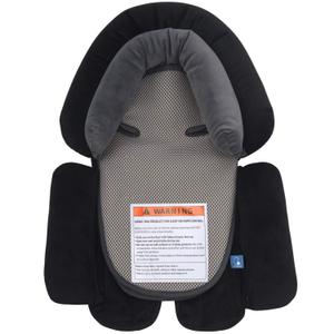 COOLBEBE Upgraded 3-in-1 Babybody Support for Newborn Infant Toddler - Extra Soft Car Seat Insert Cushion Pad, Perfect for Carseats, Strollers, Swings, Black