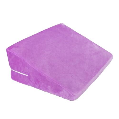 Body Aid Relax Positions Support Pillow Cushion Sponge Pillows Rest Game for Couples，Couples Pregnant Waist Pillow(Purple And Orange)