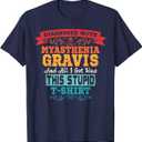 Parkinson's Disease T Shirt Awareness Gift T-Shirt, Blue, L