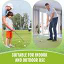 Junkin 80 Pcs Foam Golf Balls Practice Balls Realistic Feel and Flight Sport Training for Indoor or Outdoor Backyard Golf Training